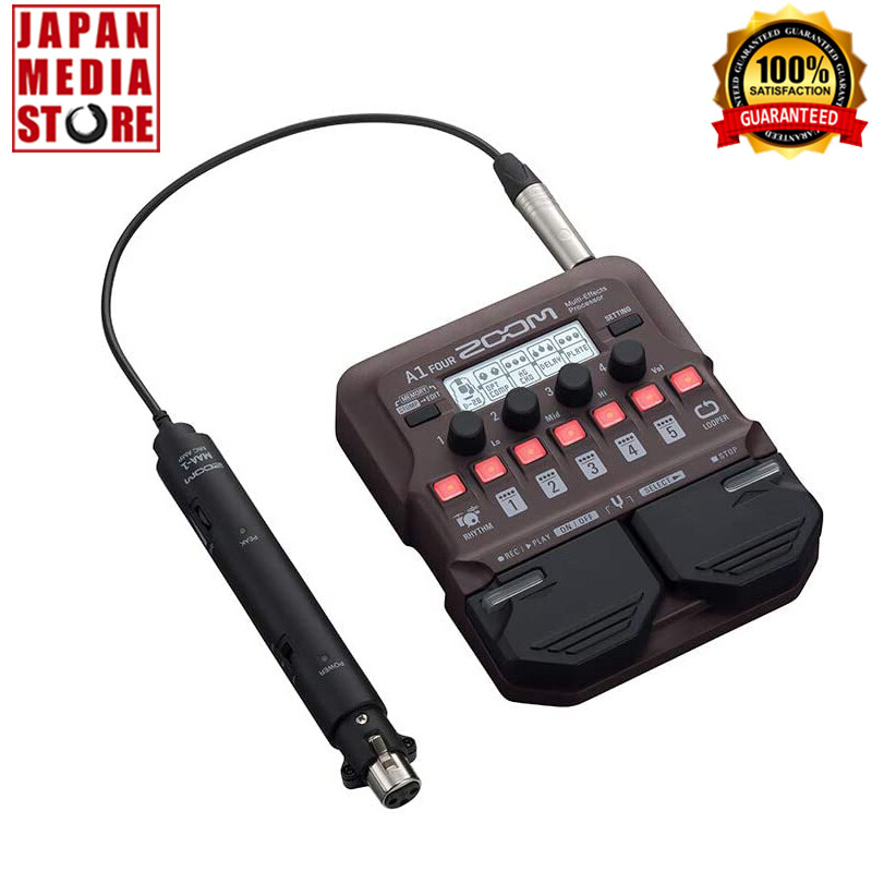 ZOOM A1 FOUR Multi-Effects Pedals Processor for Acoustic Instruments BRAND NEW