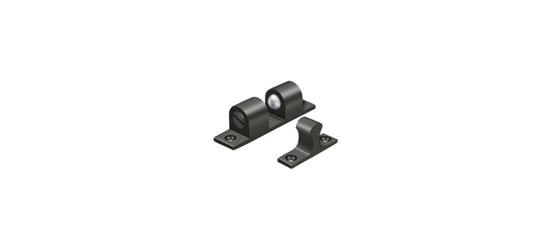 Deltana BTC30U10B Ball Tension Catch 3" x 3/4"; Oil Rubbed Bronze Finish