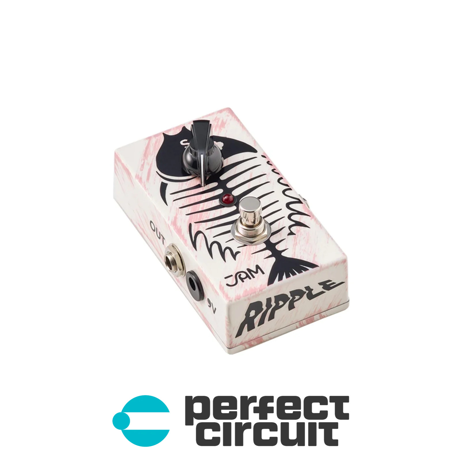 JAM Pedals Ripple Two-Stage Phaser Pedal EFFECTS - B-STK - PERFECT CIRCUIT