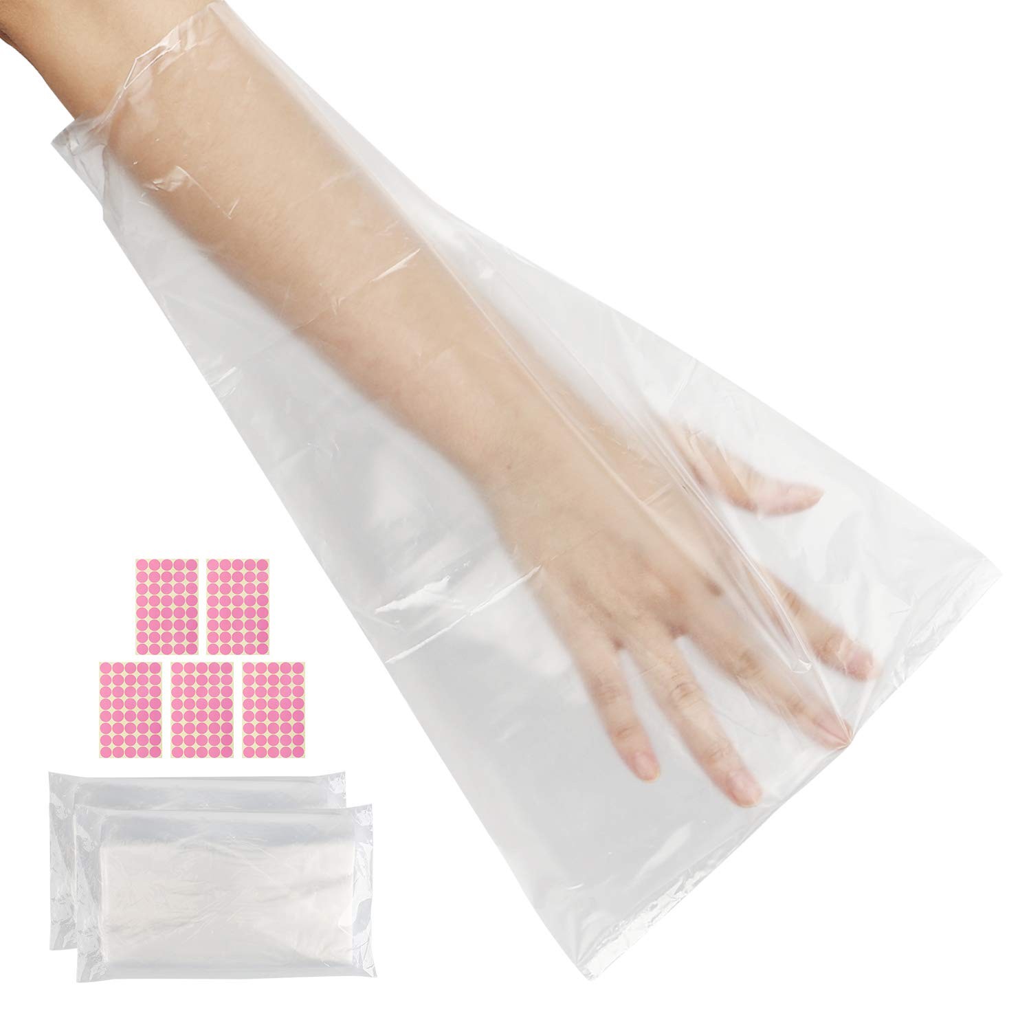 Segbeauty Paraffin Wax Bags for Hands and Feet, 200 Counts Plastic Paraffin...