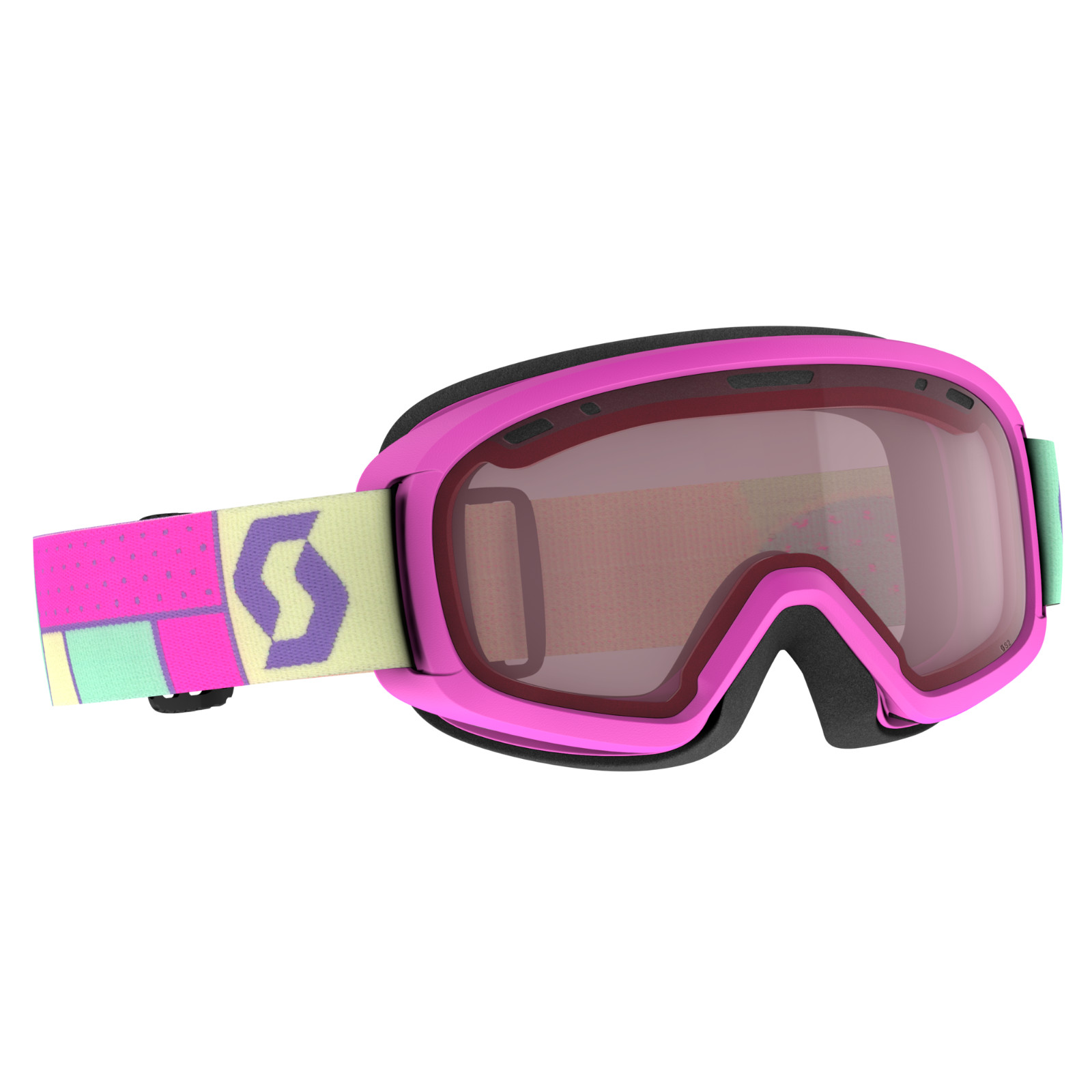 Scott Witty Snow Goggles - 2026 - Kids - Neon Pink w/Enhancer Lens