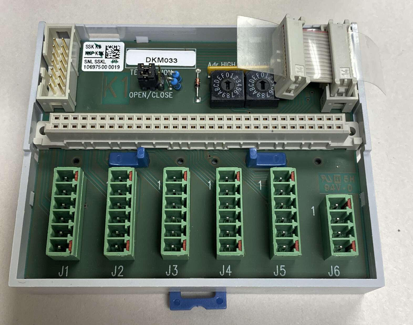 Sigmatek,DKM033,PLC Base Module 05-025-033