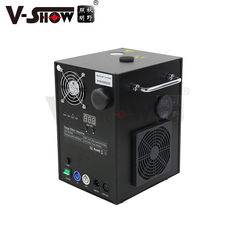 VShow 2pcs Cold Spark Machine 750W Stage Effect Firework Machine for Wedding