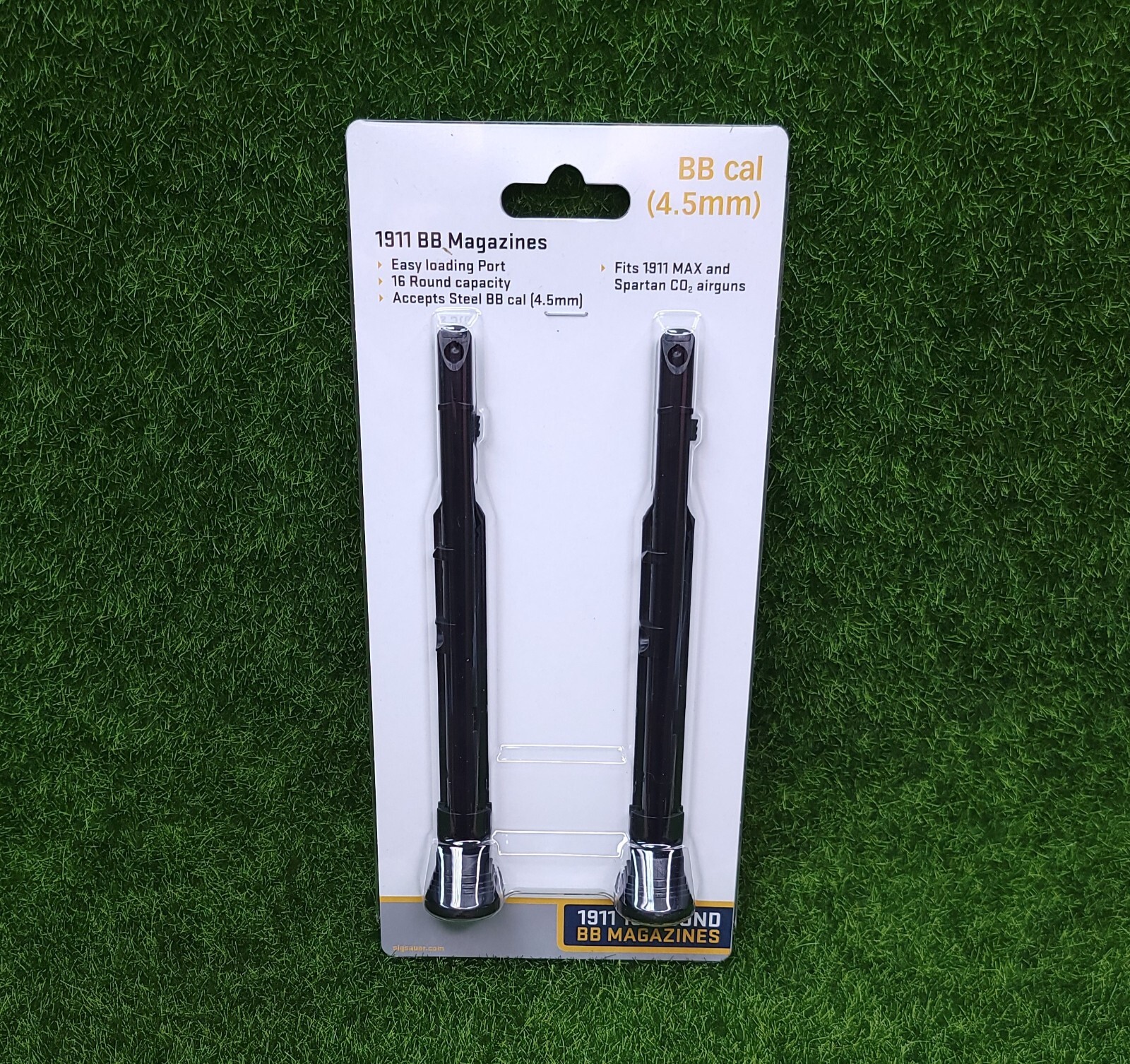 Sig Sauer 1911 MAX & Spartan CO2 BB Magazine 2 Pack .177 16 Rounds - AMPC-BB-16