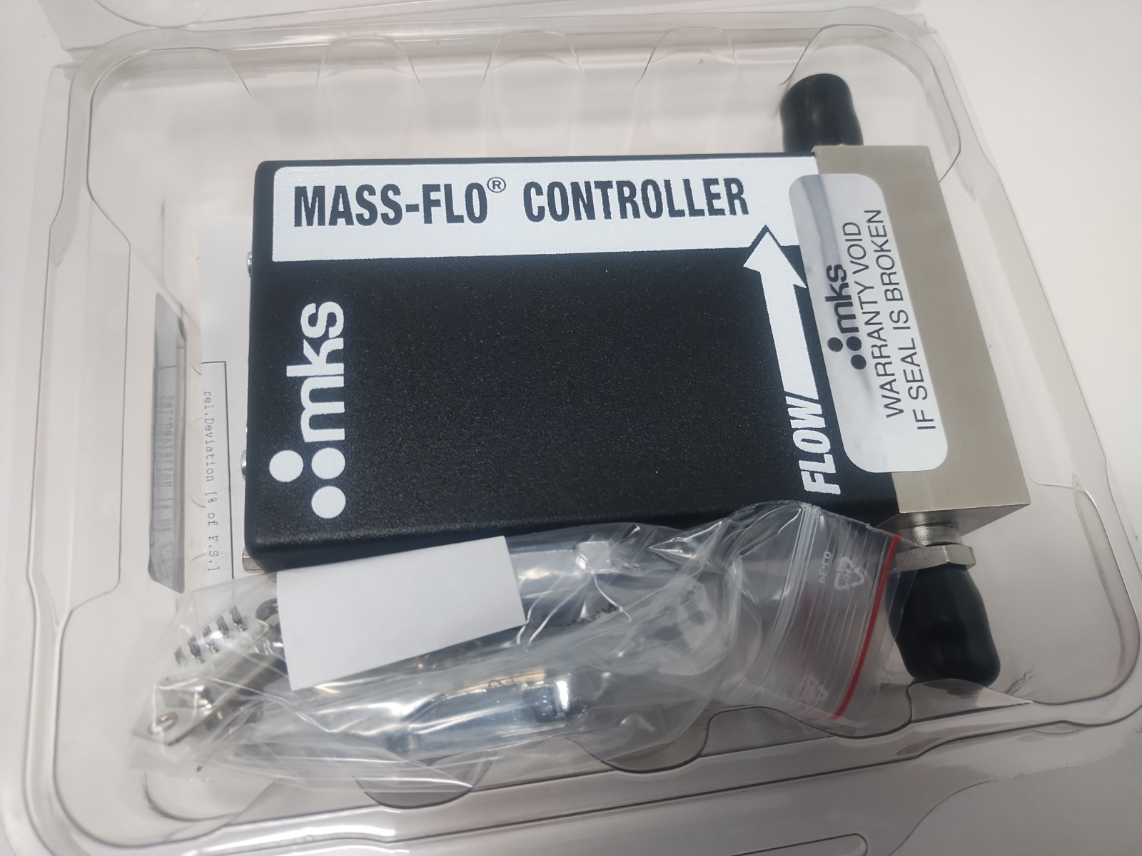 MKS Mass Flo Flow Controller 1179BX51CR14V Viton. New in package