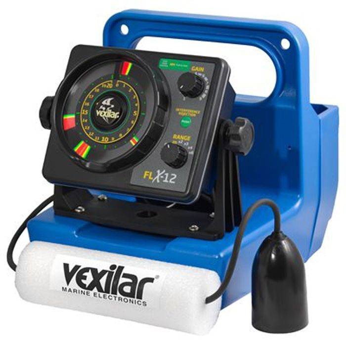 NEW Vexilar FLX-12 Genz Pack with 12-Degree Ice Ducer #GPX1212 Ice Flasher Sonar