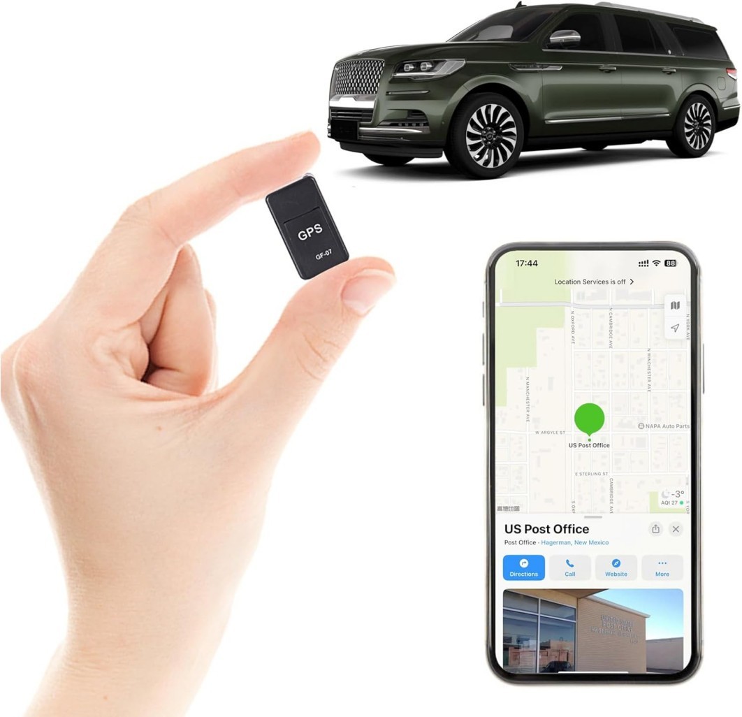 Magnetic GF07 GPS Tracker for Vehicles,Mini Magnetic GPS Real time Car Locator*2