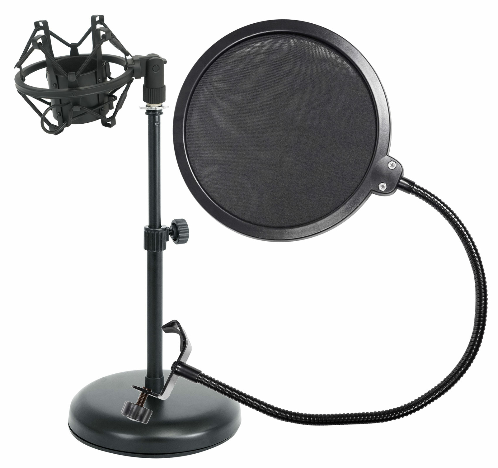 Rockville iStand 7 Interchangeable Studio Mic Stand w/iPad/iPhone/Tablet Mount