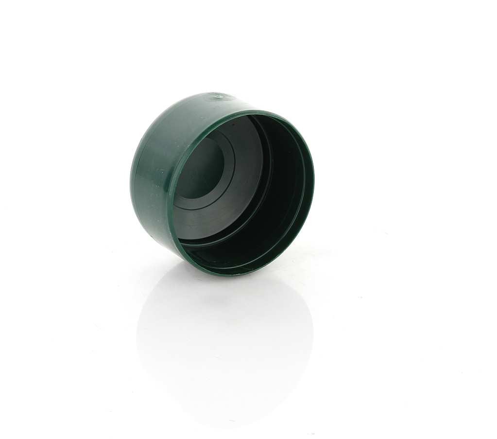 Fence Post Cap for Outer Dimension ∅ 38mm, Fence Caps Green, Post Cap Pyramid