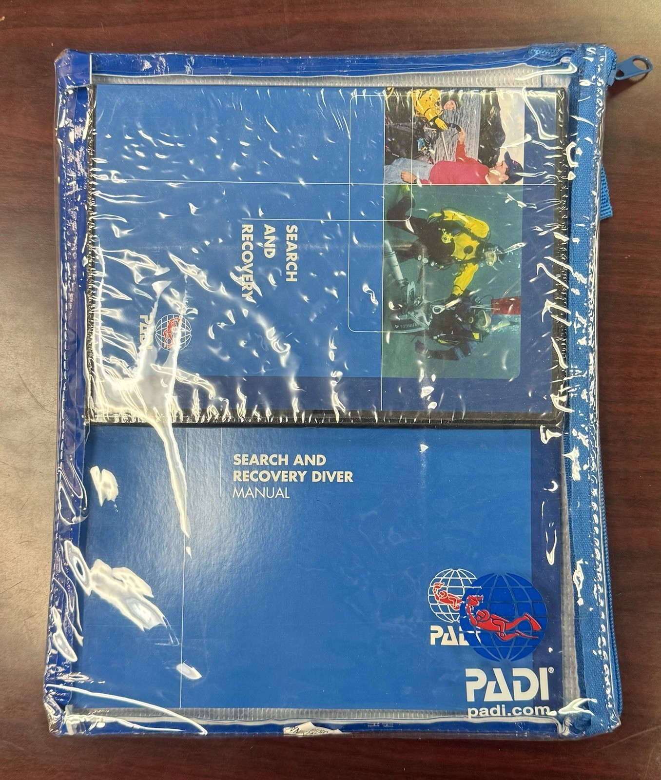 PADI Search And Recovery Crew-Pak Student Manual And DVD (NEW)