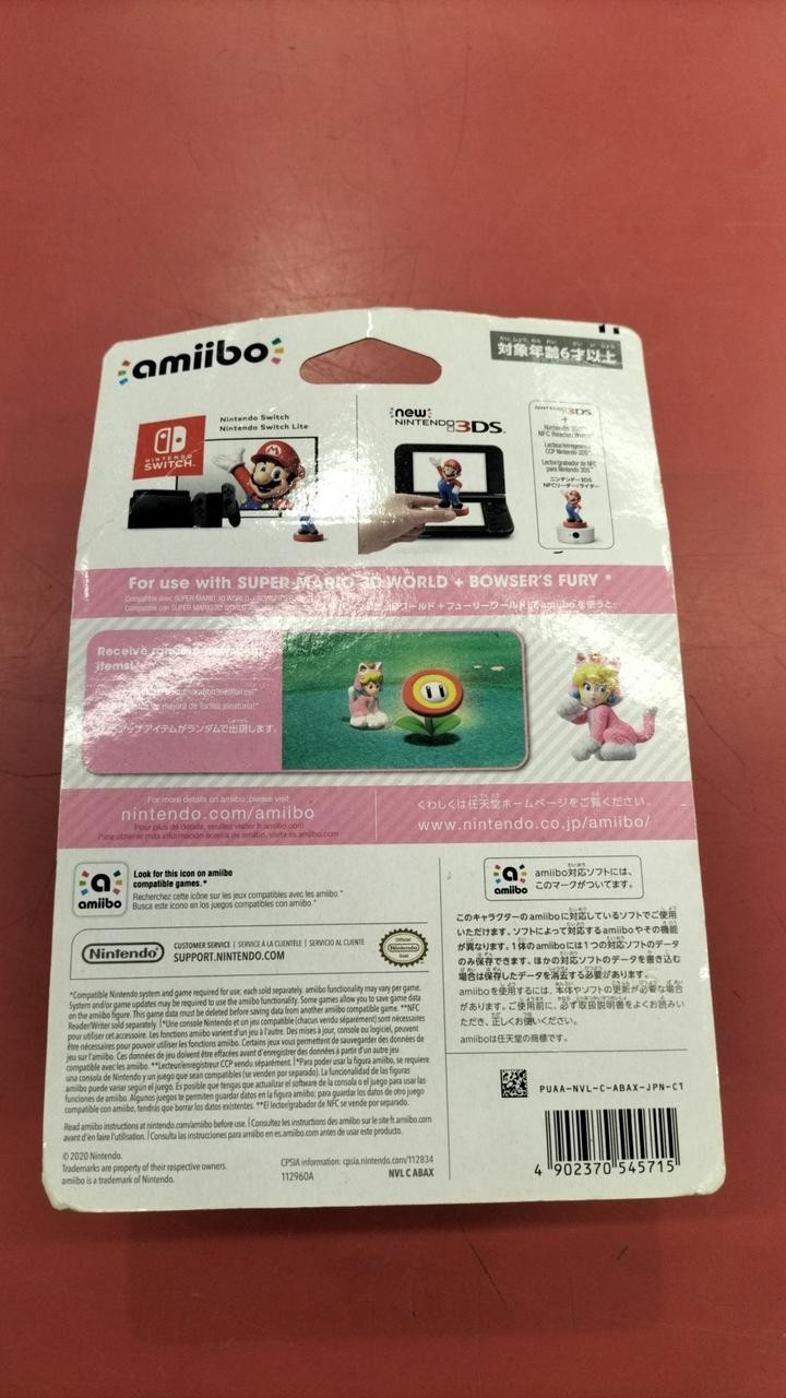 AMIIBO Model Cat Peach NINTENDO