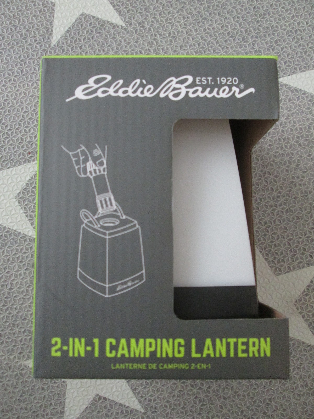 Eddie Bauer 2-in-1 Camping Lantern NEW IN BOX