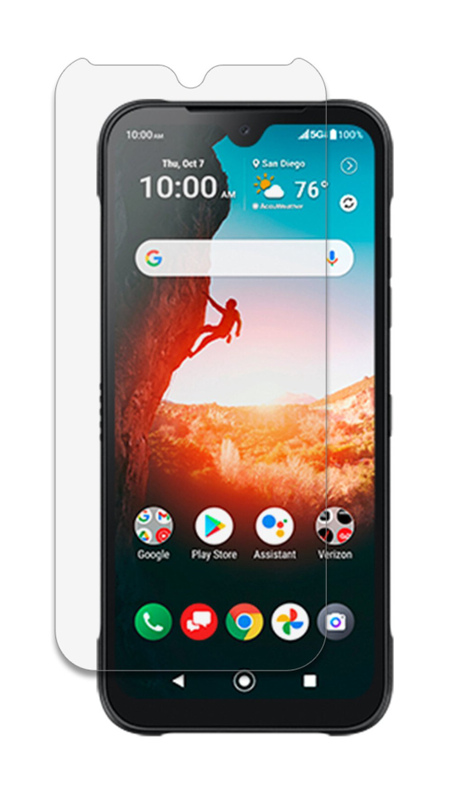 Screen Protector 9H 2.5D Tempered Glass for Kyocera DuraSport C6930 5G phone