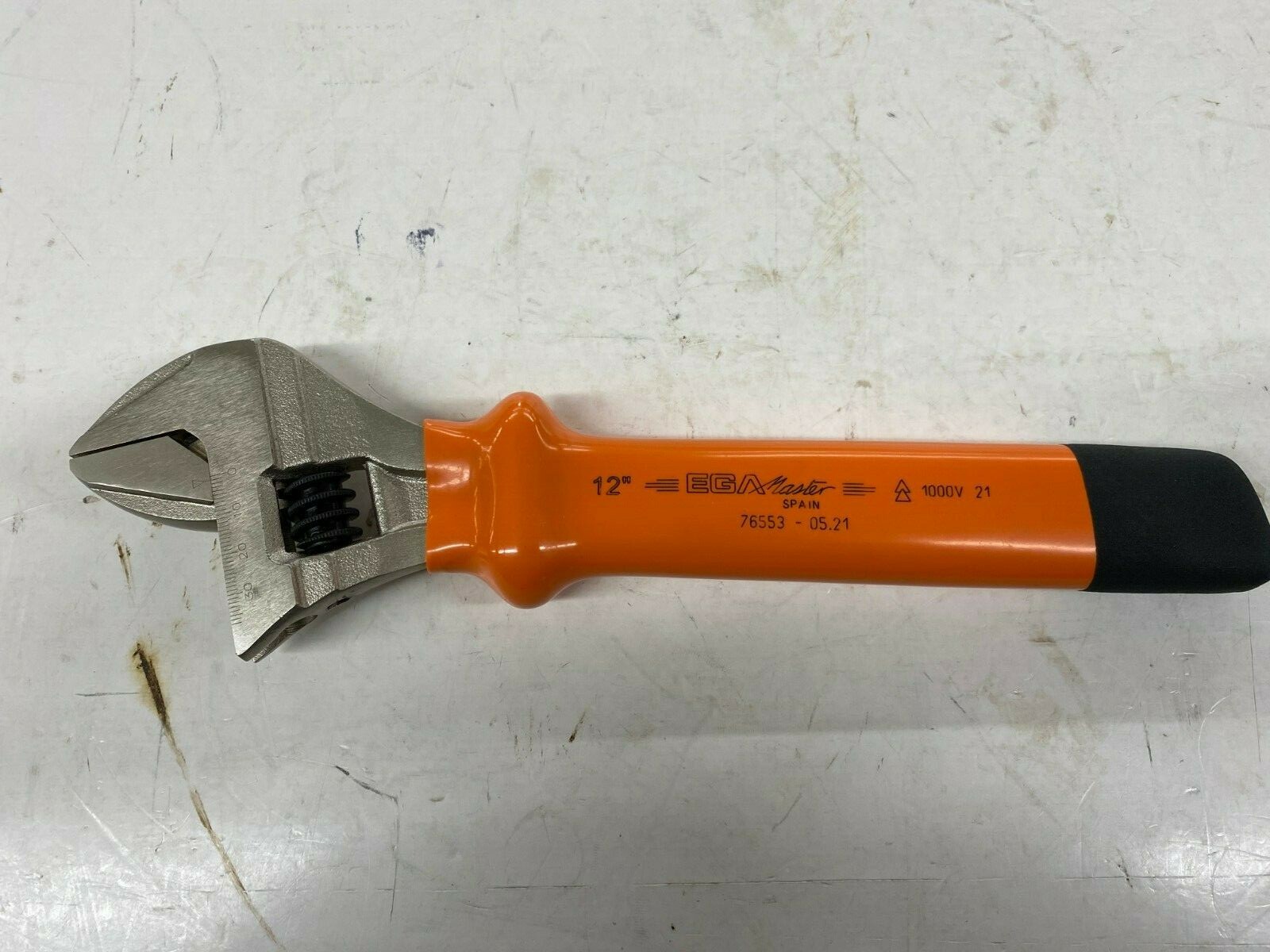 EGA Master 76553 Adjustable Insulated Wrench 12" (1000V)