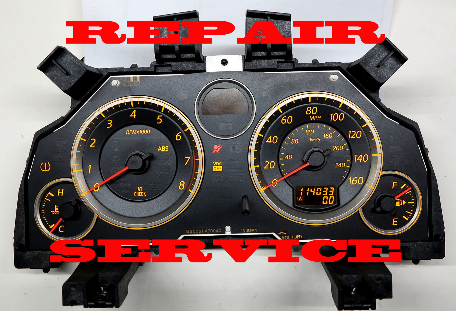 FITS INFINITI G35 G37 2008TO 2012 INSTRU CLUSTER SOFTWARE & ODOMETER CALIBRATION