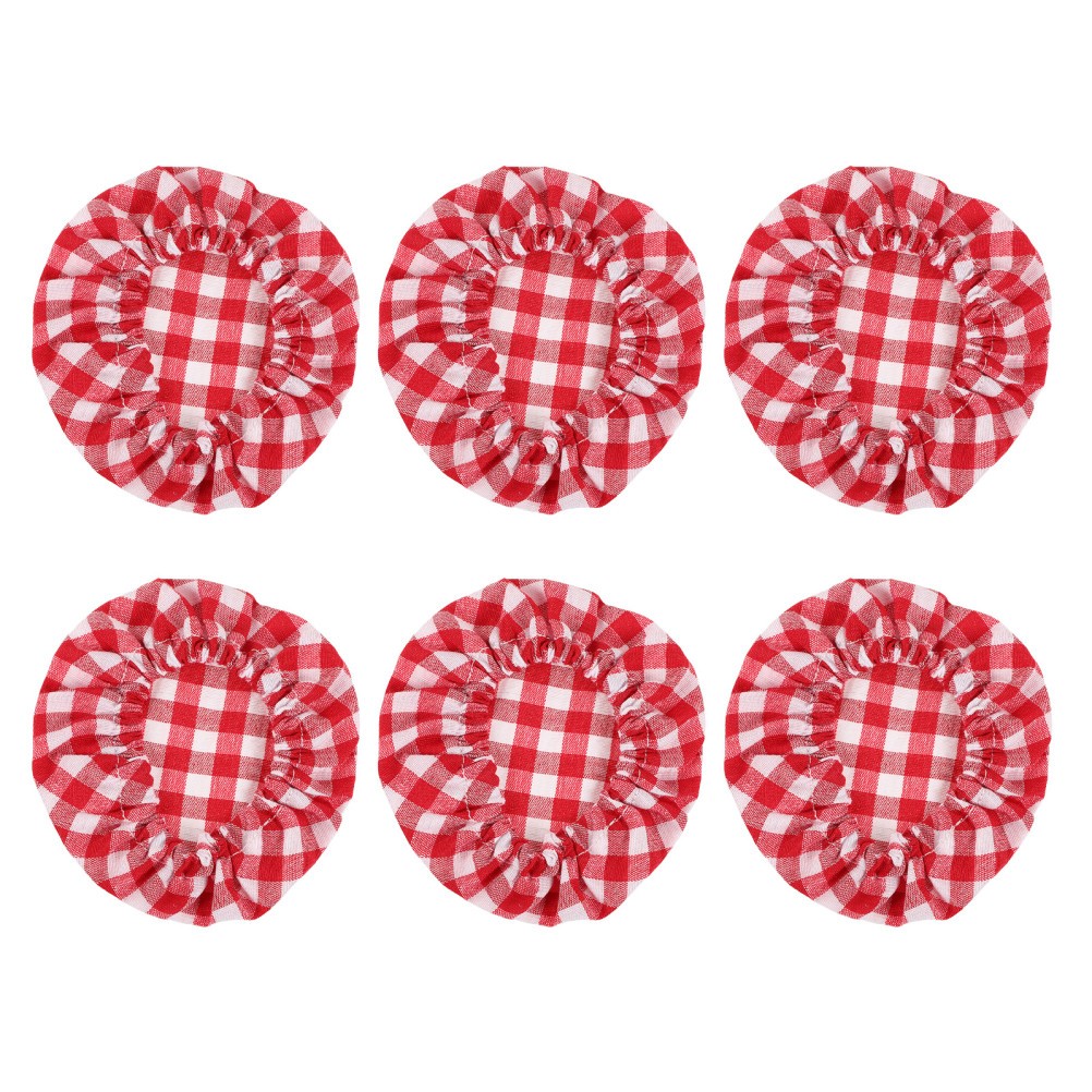 6 Pcs Fermentation Cloth Sourdough Jar Cover Fabric Elastic Bread