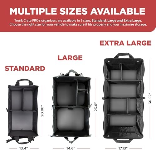Car Trunk Organizers | Trunk Organizer, Car Storage Organizer - Large Blue
