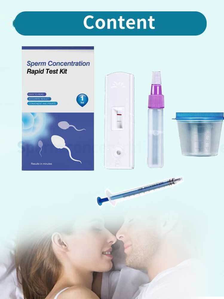 1Set Man Male Sperm Concentration Rapid Test Kit Sperm Motility Detection