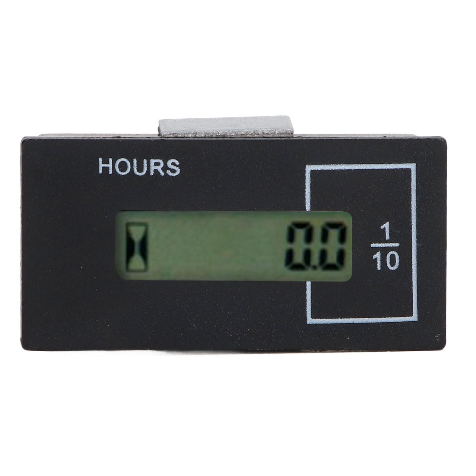 Excavator Hour Meter LCD Built In Chip Electronic Remote Timer DC12-36V Part