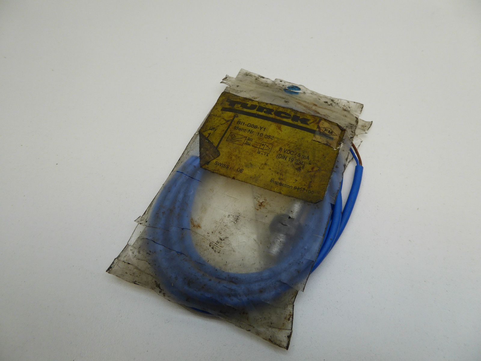 Turck BI1G08Y1 Proximity Sensor Cable NEW