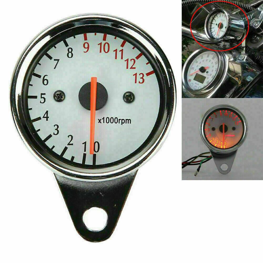 Motorcycle LED Backlit Tachometer For Yamaha V Star 650 1100 Vmax Virago XV
