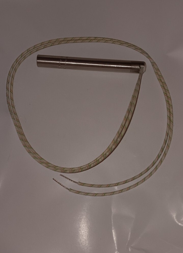 NEW WATLOW J4A118-HR24 FIREROD CARTRIDGE HEATER 4" S.S. 24" LEADS 12OV 250W 90°