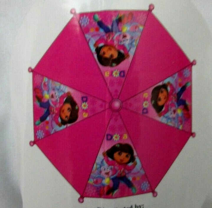 Disney kid's Dora the Explorer Character 27" original licensed Umbrella!New!