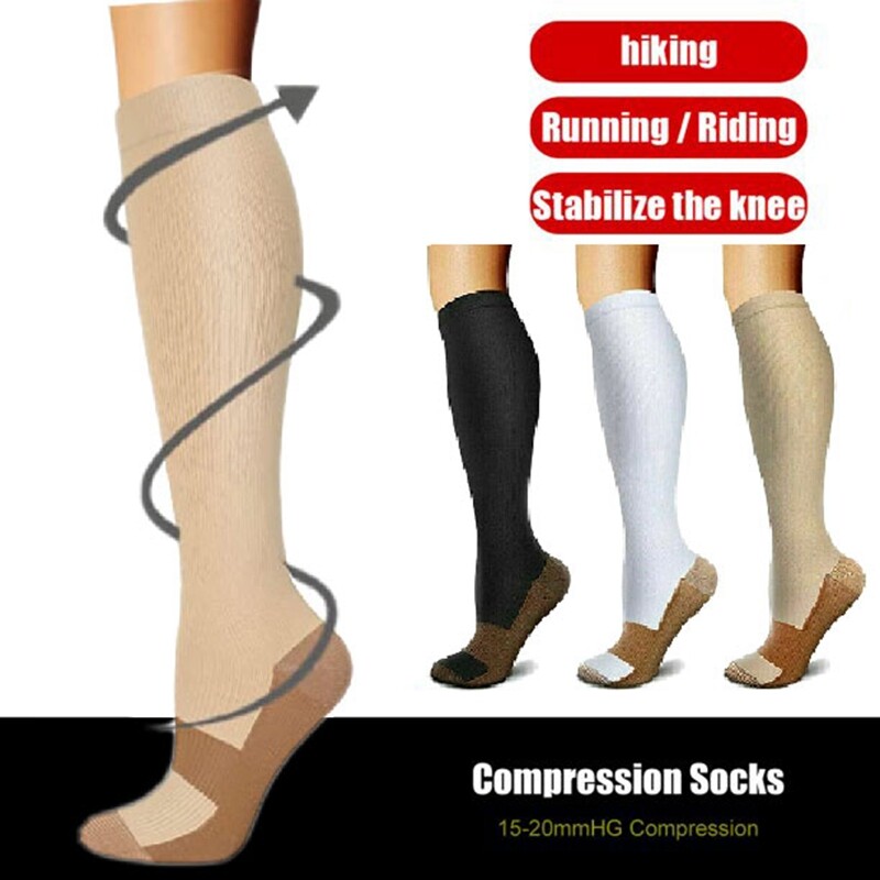 Compression Socks 30-40mmHg Men Women Knee High Support Stockings Medical Grade