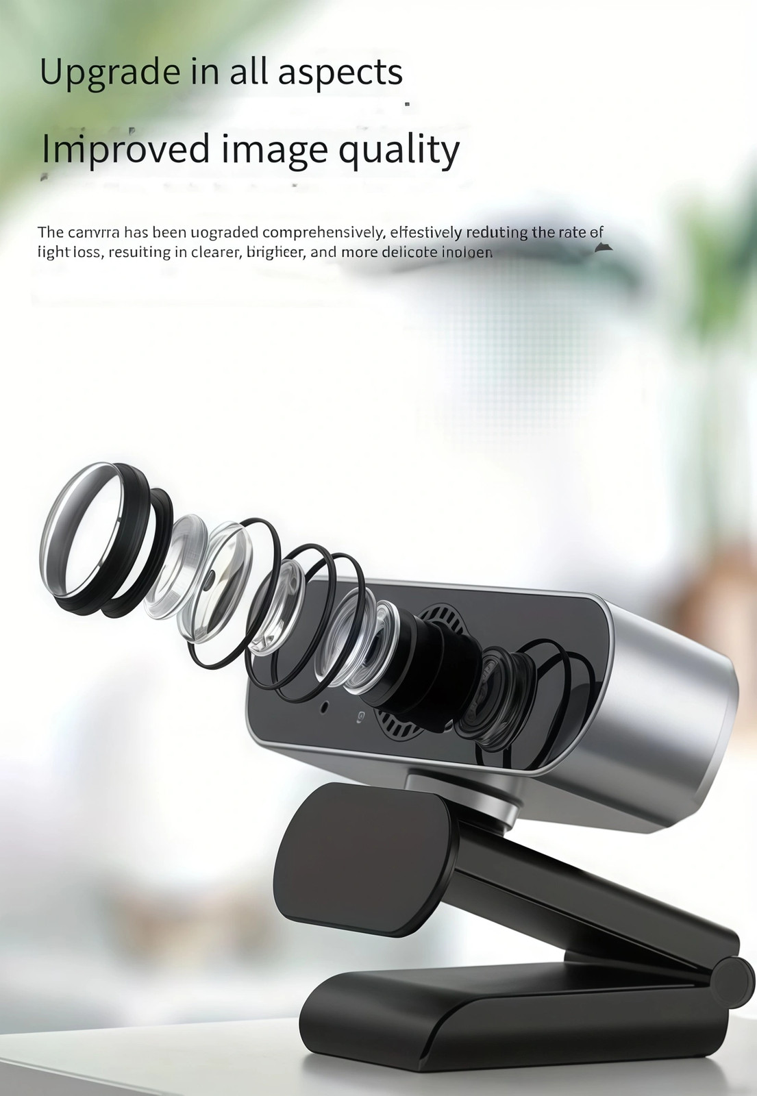 1080P Full HD USB Webcam for PC Desktop Laptop Web Camera with Microphone US