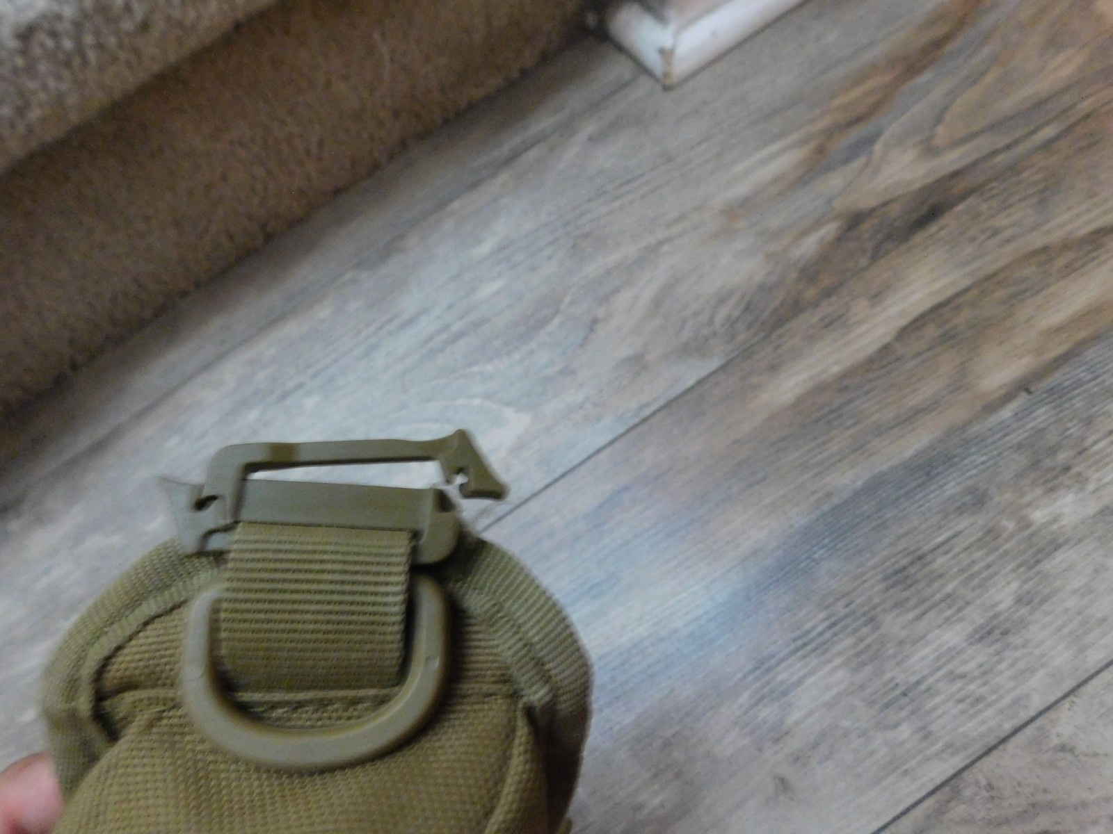 TAN UTILITY POUCH