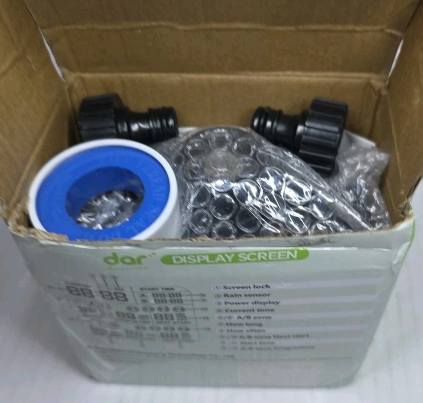 Dar 2 Zone Water Timer WT08 with Dual Outlets