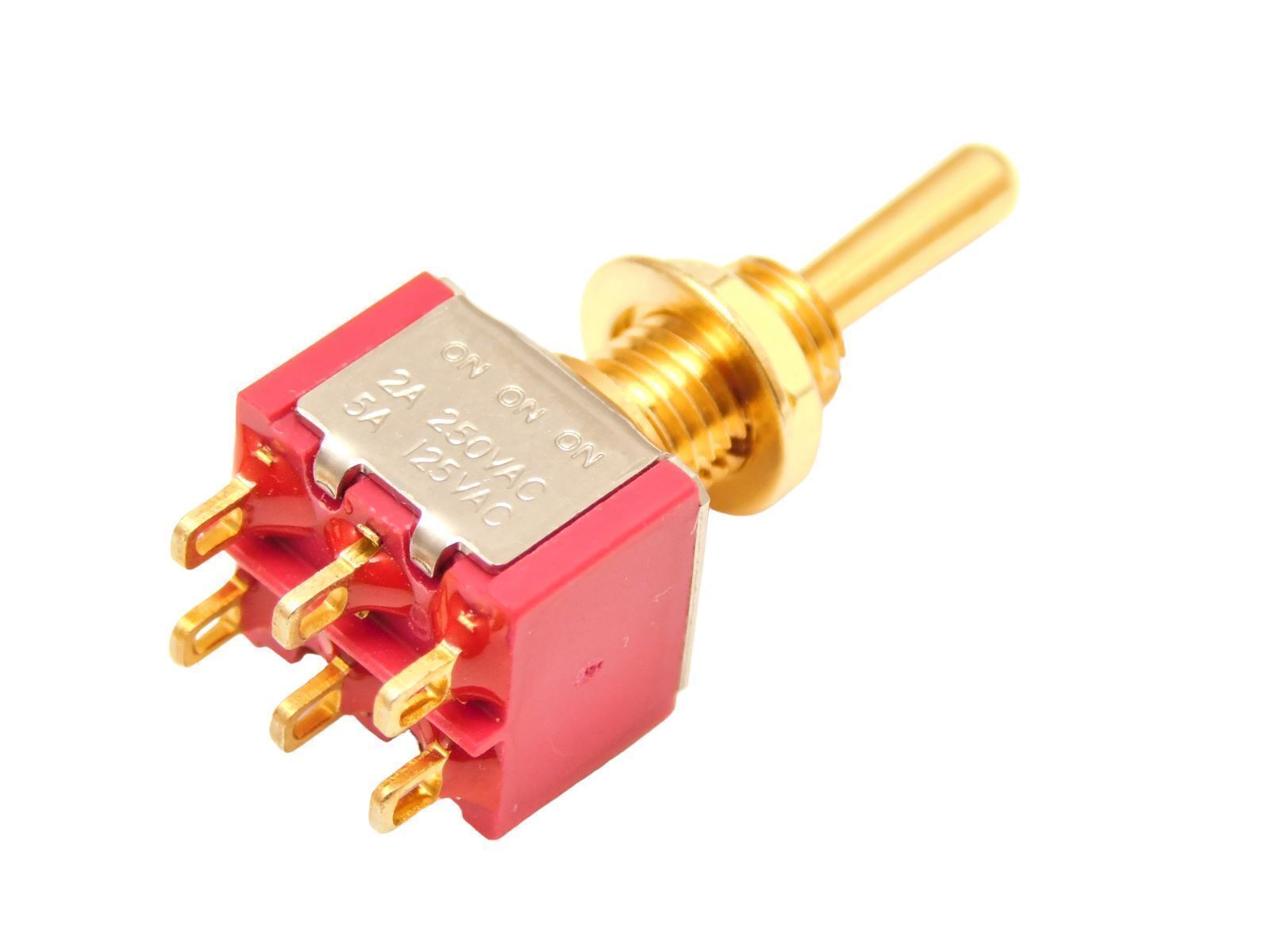 Switch Mini Toggle ON/ON/ON Gold Series/Split/Parallel Tiaway