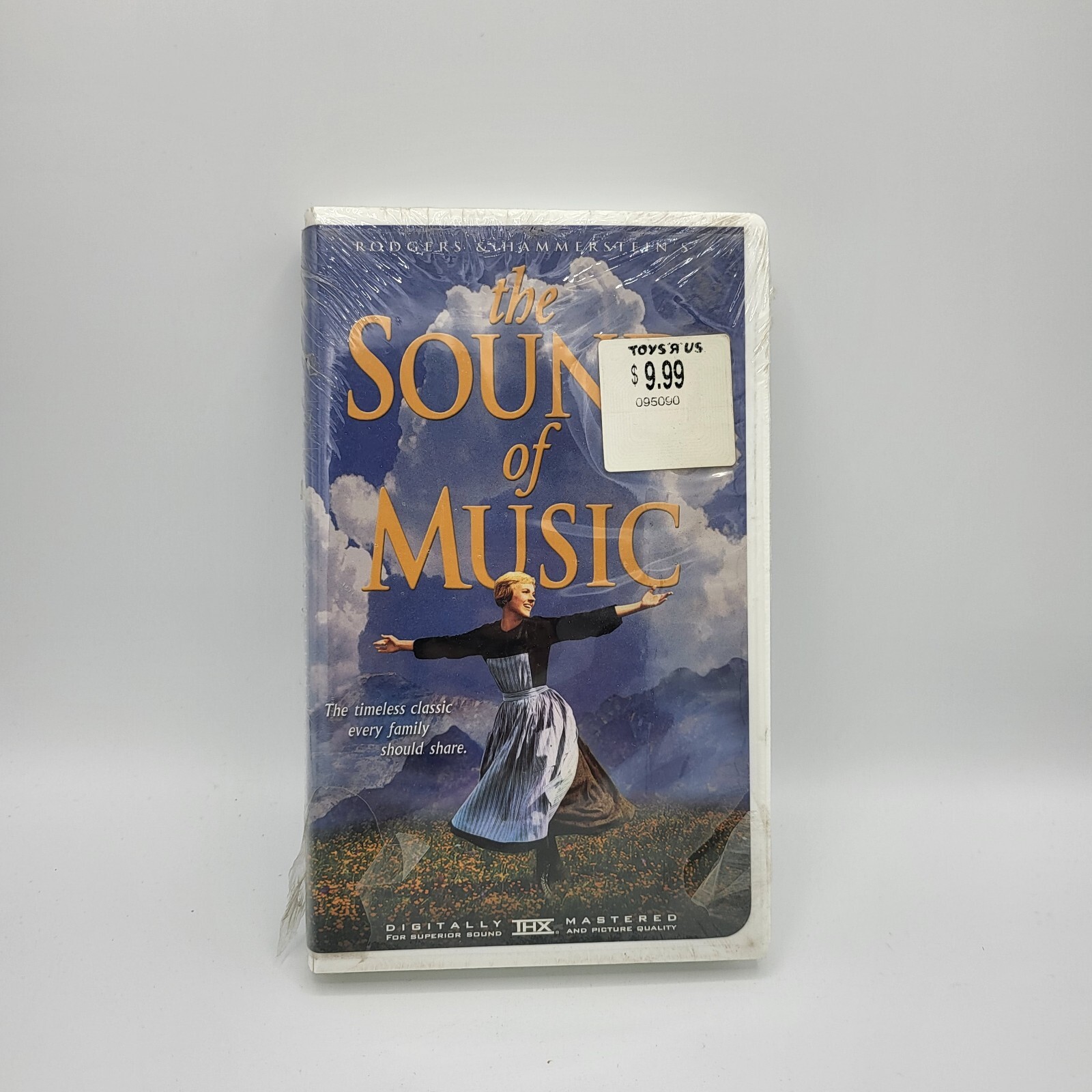 Sound of Music Kmart StickerVHS Factory Sealed Small Tear