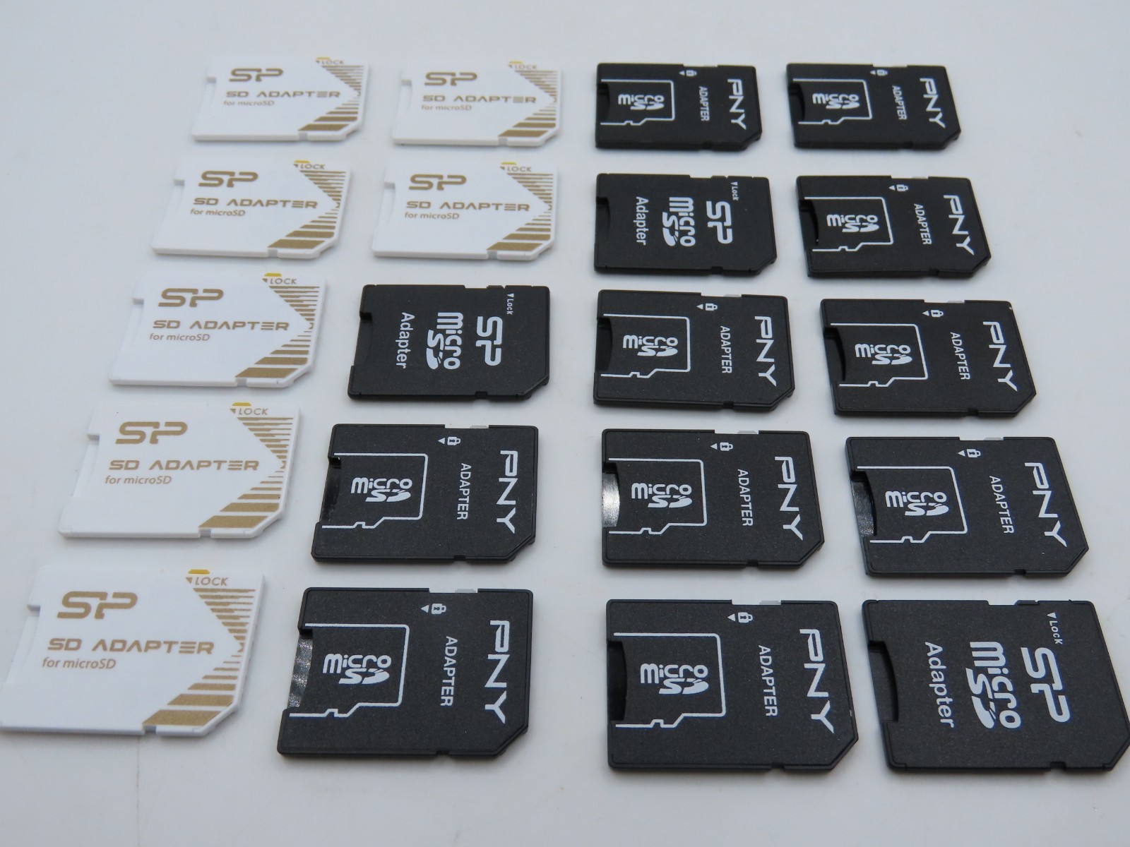 20pcs Micro SD to SD HC  SDHC Memory Card Adapter Reader