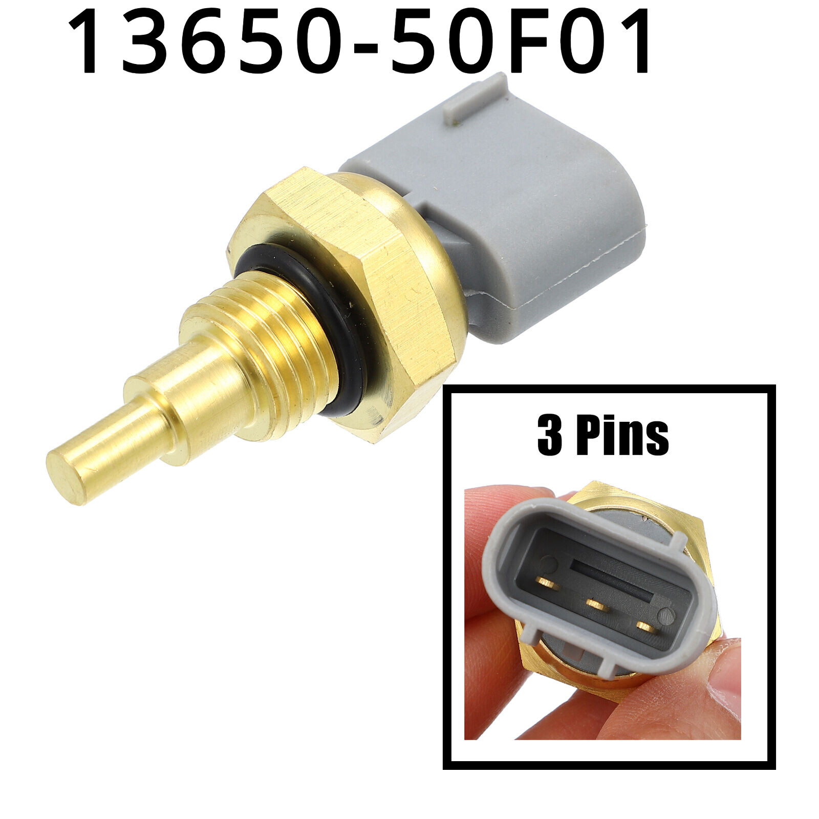 1 Pc New Coolant Temperature Sensor Fit For Suzuki Carry 13650-50F01 1365050F01.