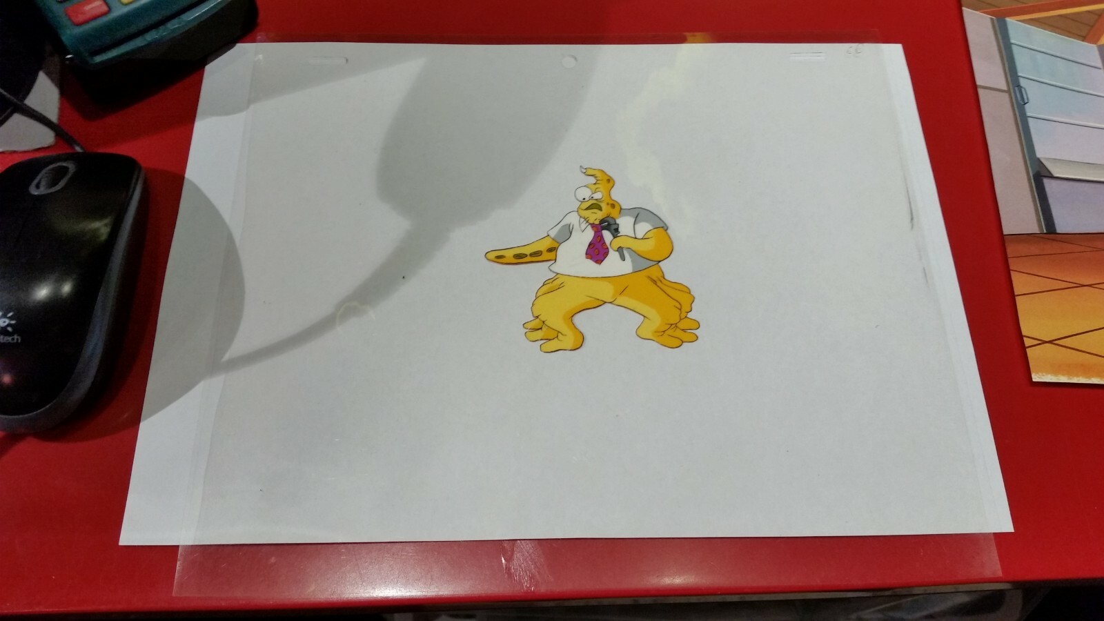 The Real Ghostbusters 1987 Animation Cel #F
