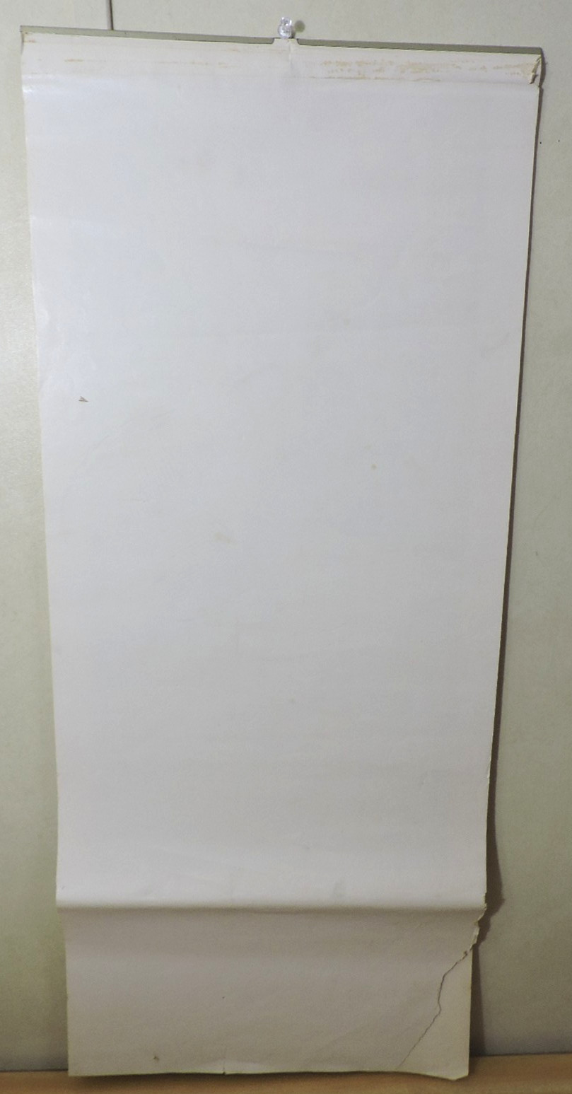 Vintage Chinese Wall Calendar 1974 Beautiful Illustrations 30" X 13" Unique