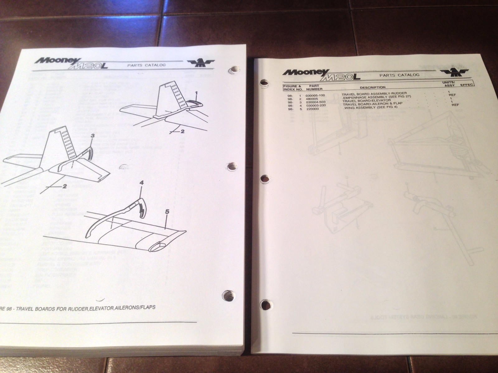 Mooney M20L Parts Manual