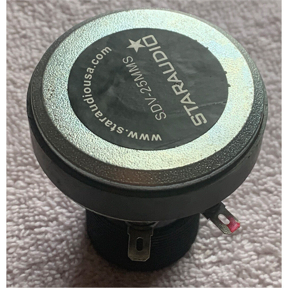 25MM Titanium PA Driver Compression Screw-on Horn Powered Speaker Driver Tweeter