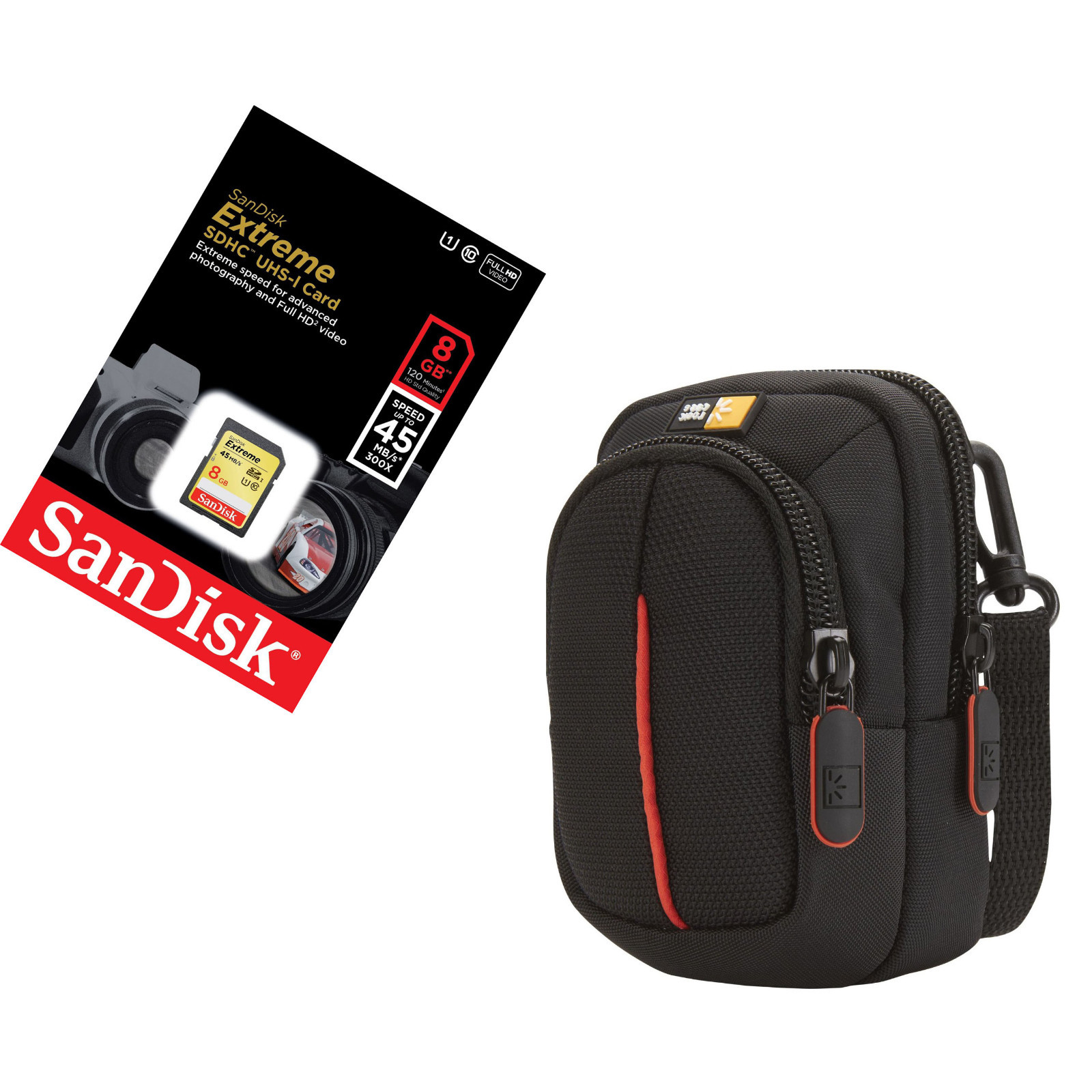 Pro CL1S bag 8G SDHC card camera kit for Kodak C1505 C123 C1550 M532 C195 M577