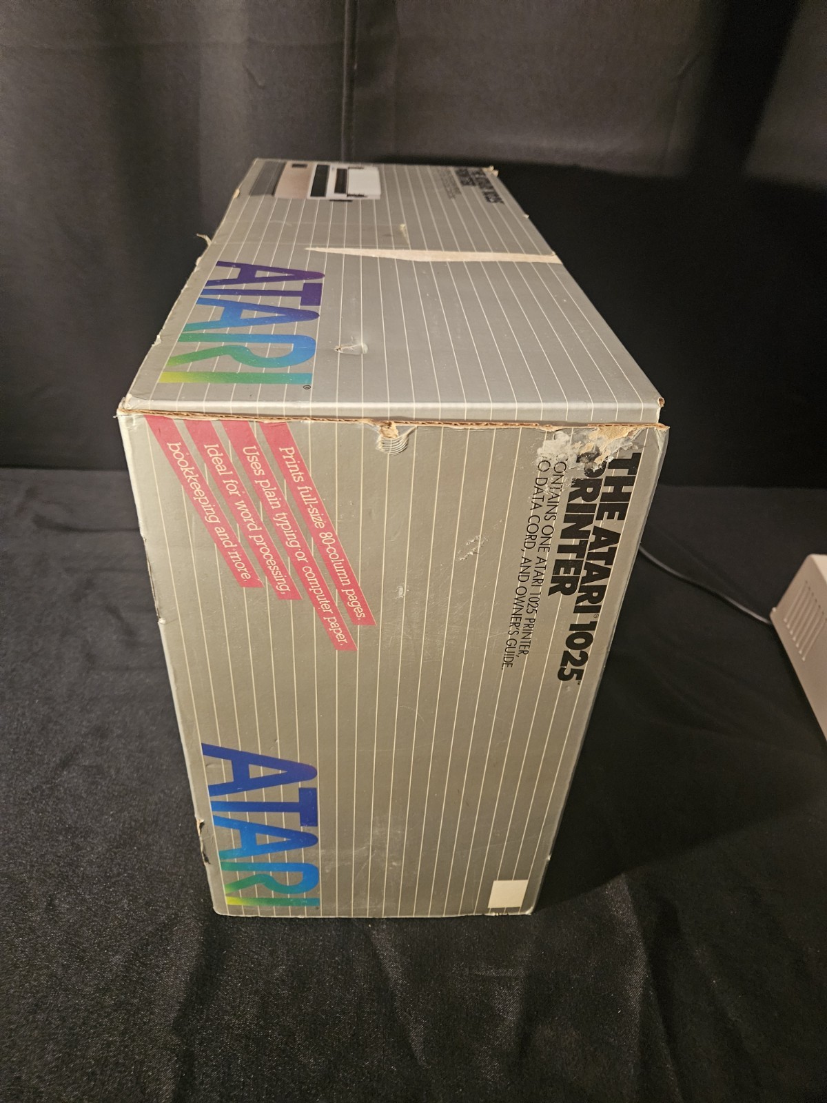 Atari 1025 Printer and Box - Tested Powers On READ