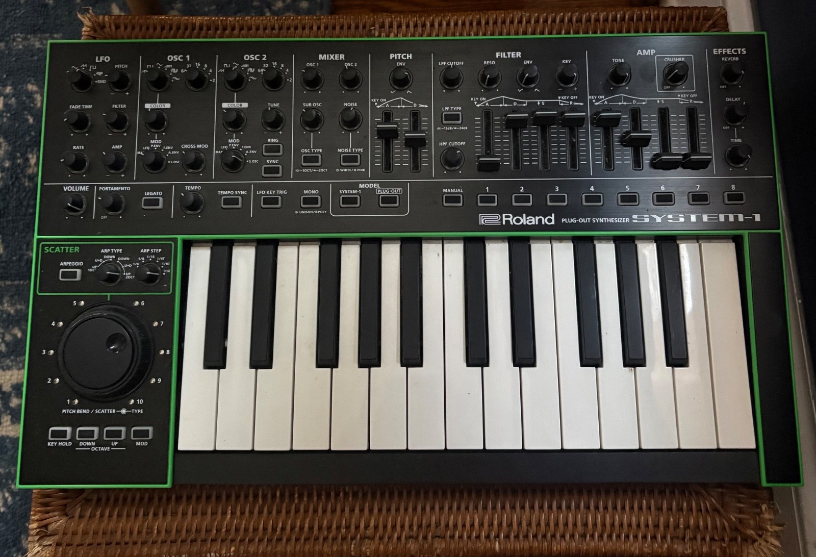 Roland System-1 25 key Synthesizer AIRA