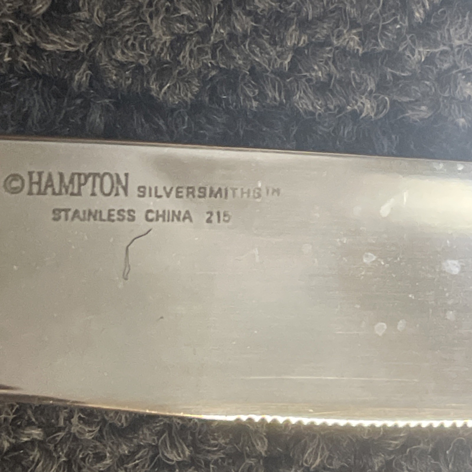 Hampton Silversmiths Stainless Steel Flatware Gold Electroplate Dining Set 98pcs