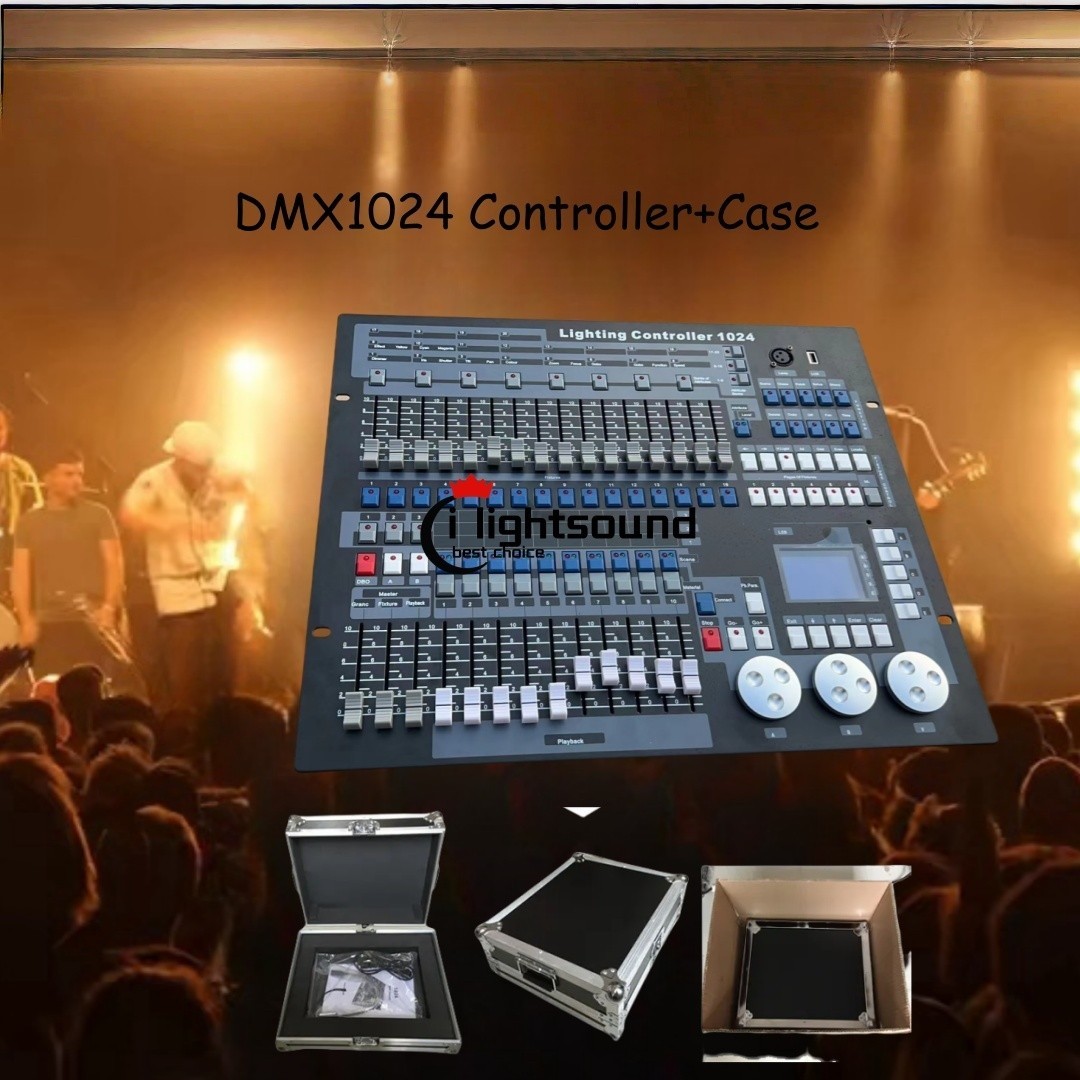 free ship Kingkong 1024 DMX512 Controller Light Console for Stage Light Show