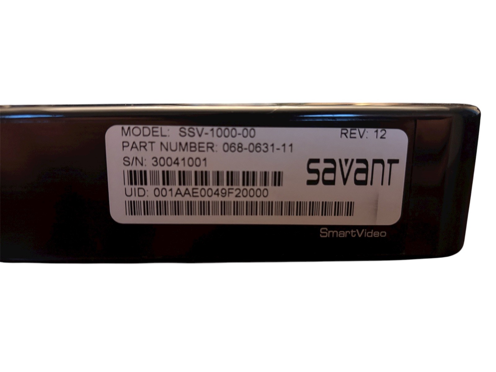 Savant SSV-1000-00 Smart Video Processor w/Power Supply