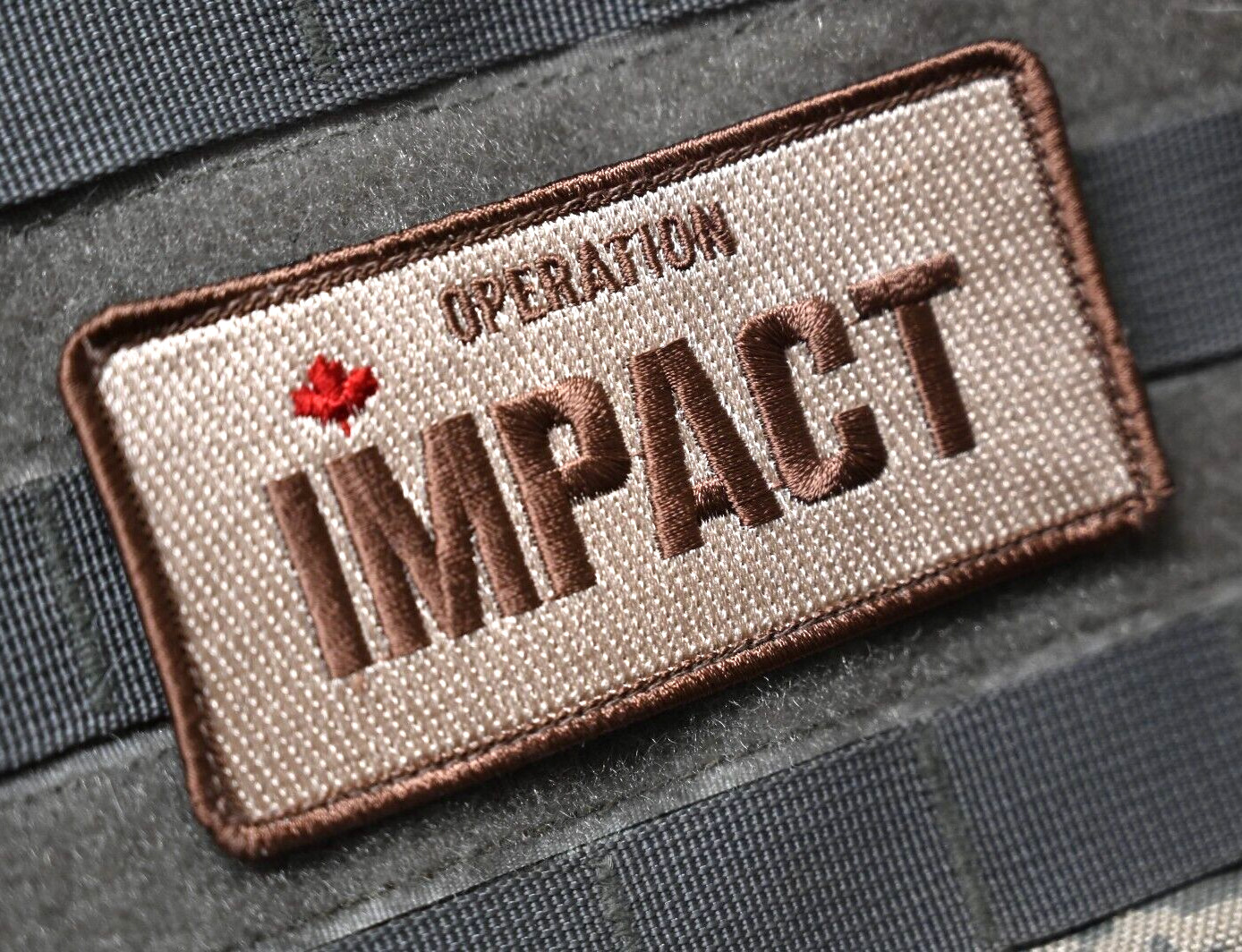 CANADIAN ARMED FORCE (CAF) OPERATION IMPACT in ⭐Iraq⭐Jordan⭐Lebanon vêlkrö PATCH