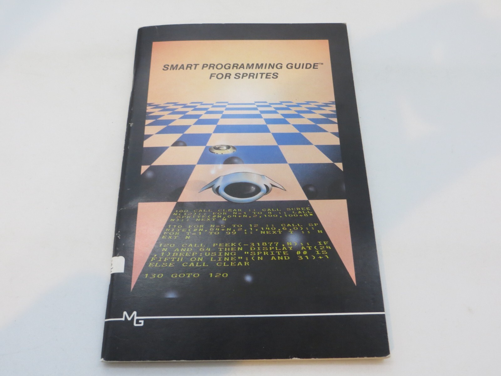 SMART PROGRAMMING GUIDE FOR SPRITES 1983 computer book