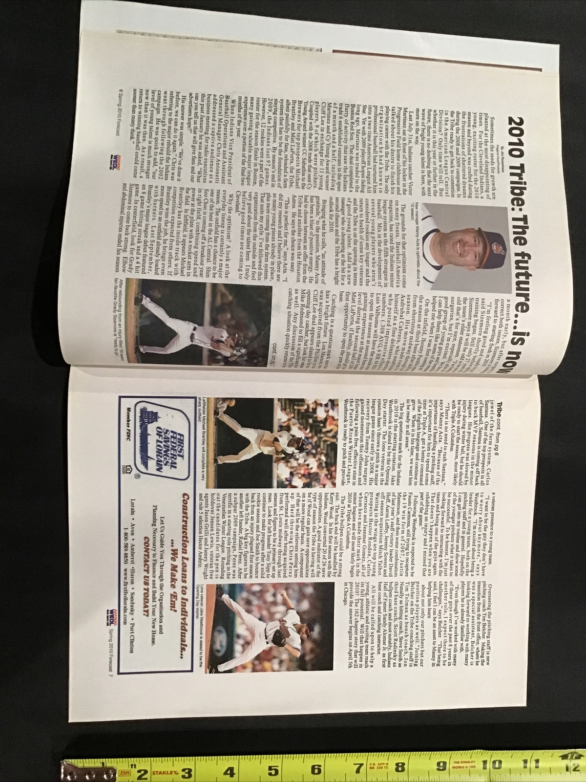 2010 Softball Baseball Spring Preview Medina Lorain Magazine Program