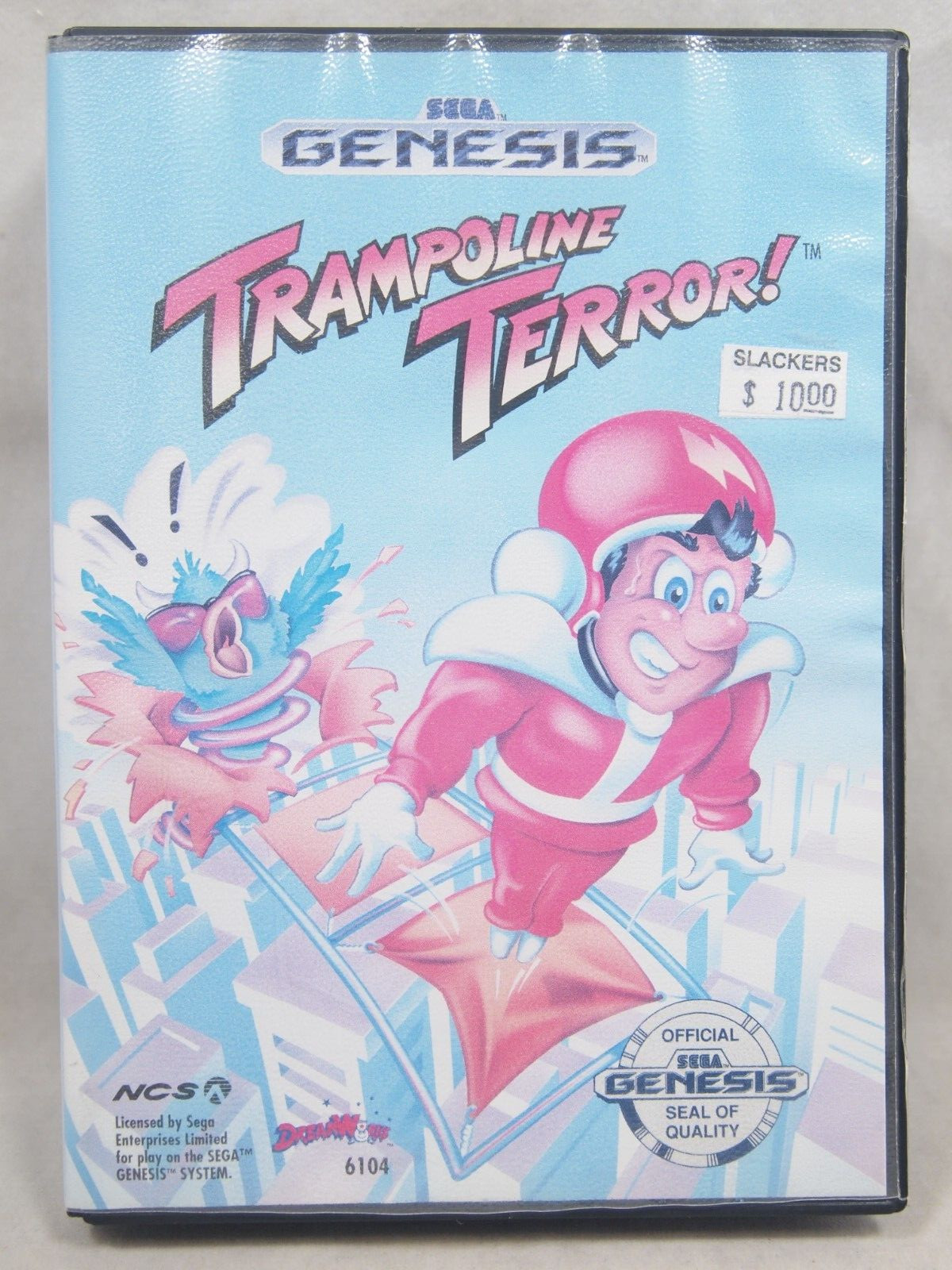 Trampoline Terror (SEGA Genesis) Authentic Box Only