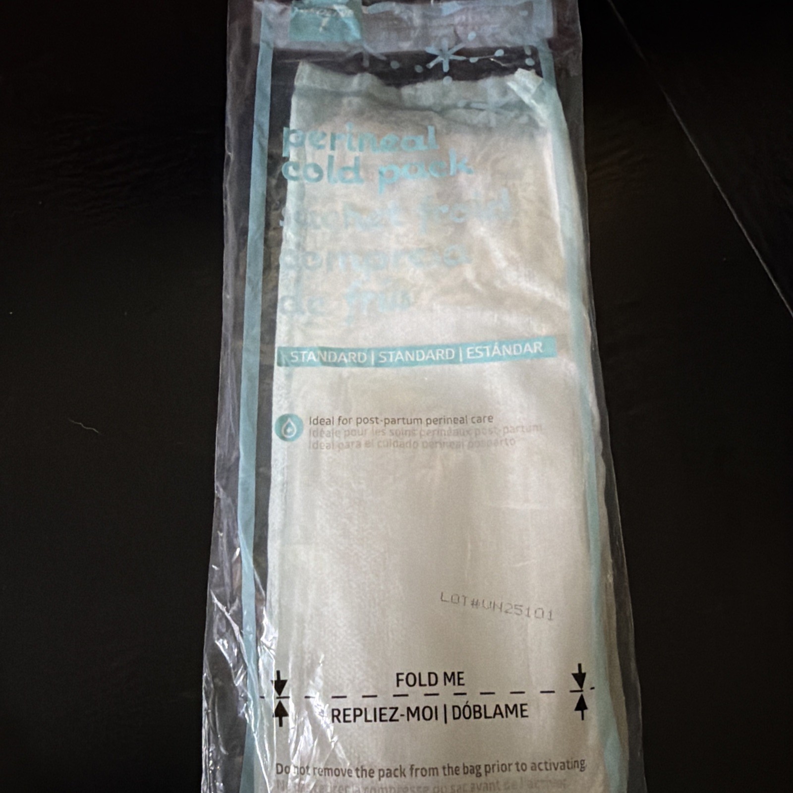 Medline 2-in-1 Perineal Pad Postpartum Care Cold Ice Packs 6 Count